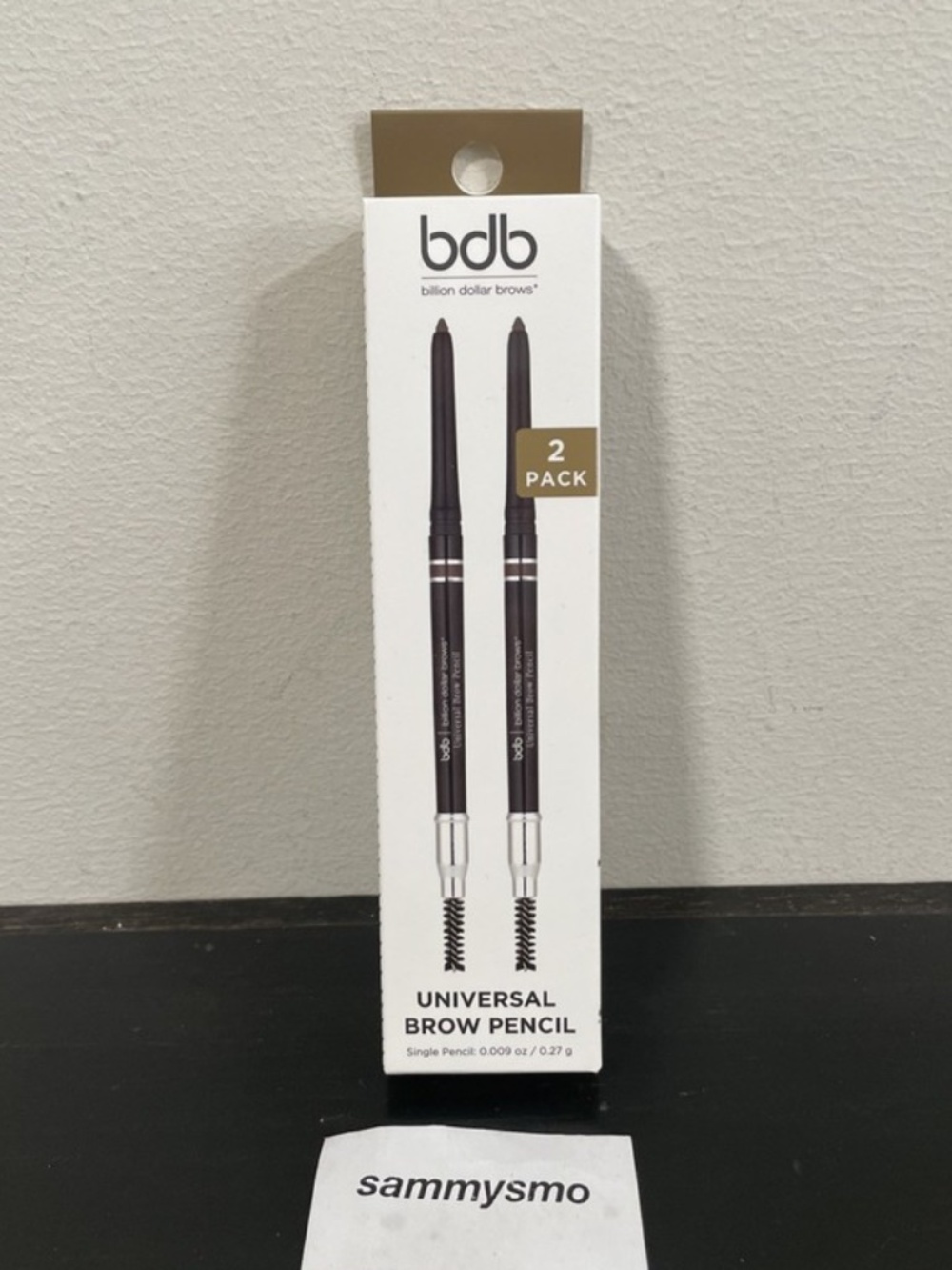 BDB Billion Dollar Brows Universal Eyebrow Pencil (2 Pack)